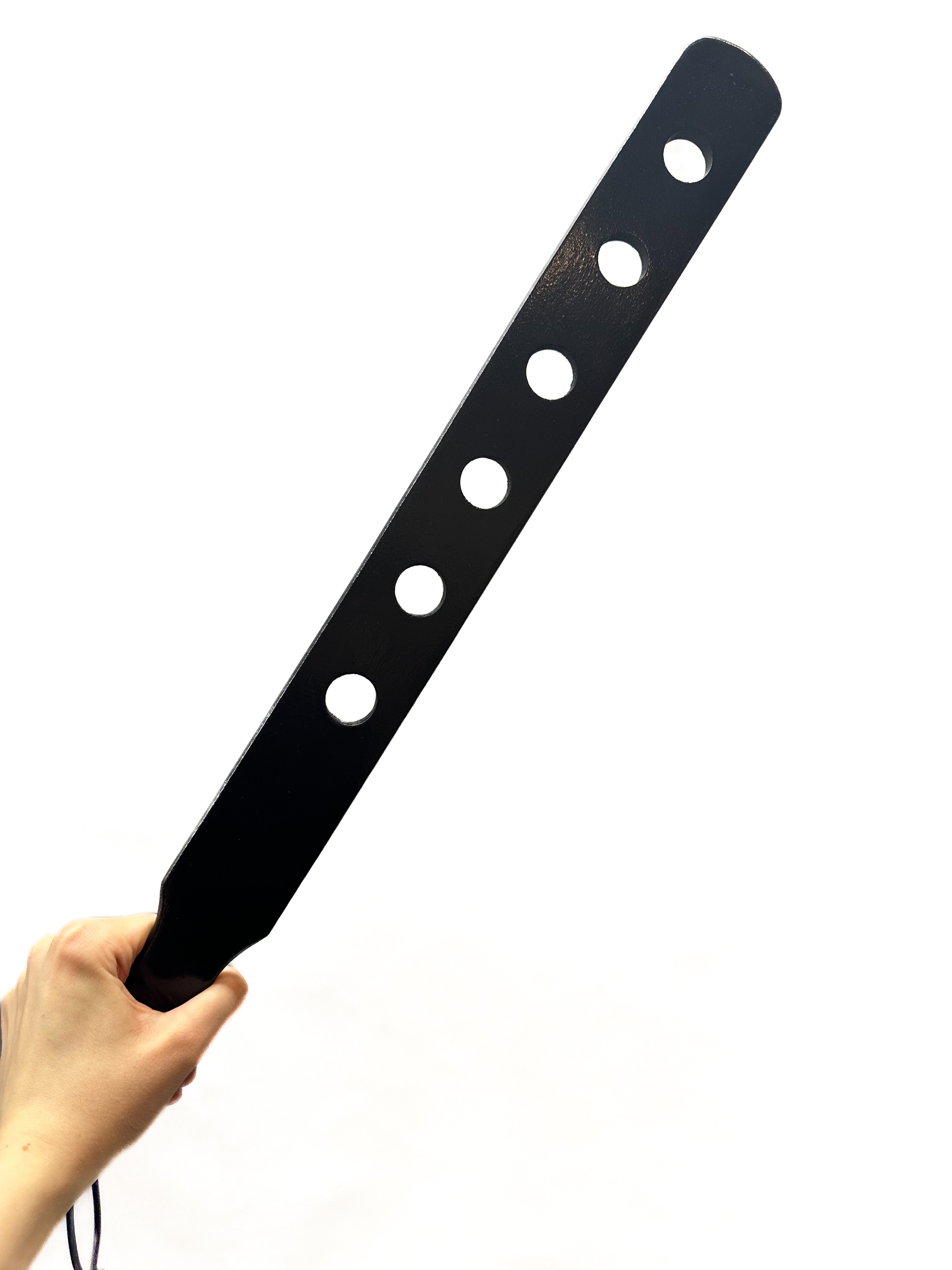 Bestrafungs-Paddle "Stoker" in schwarz